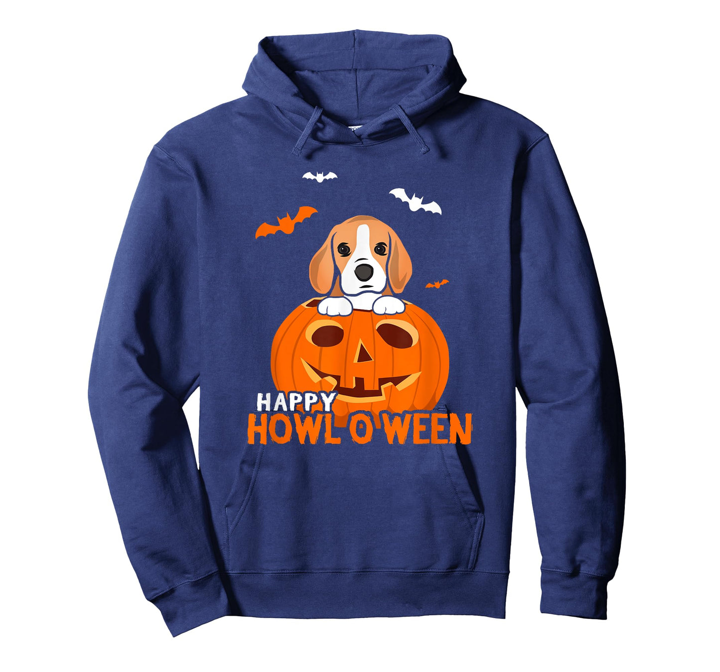 Cute Halloween Beagle Dog Pumpkin Costumes Thanksgiving Men Women Kids T-Shirt