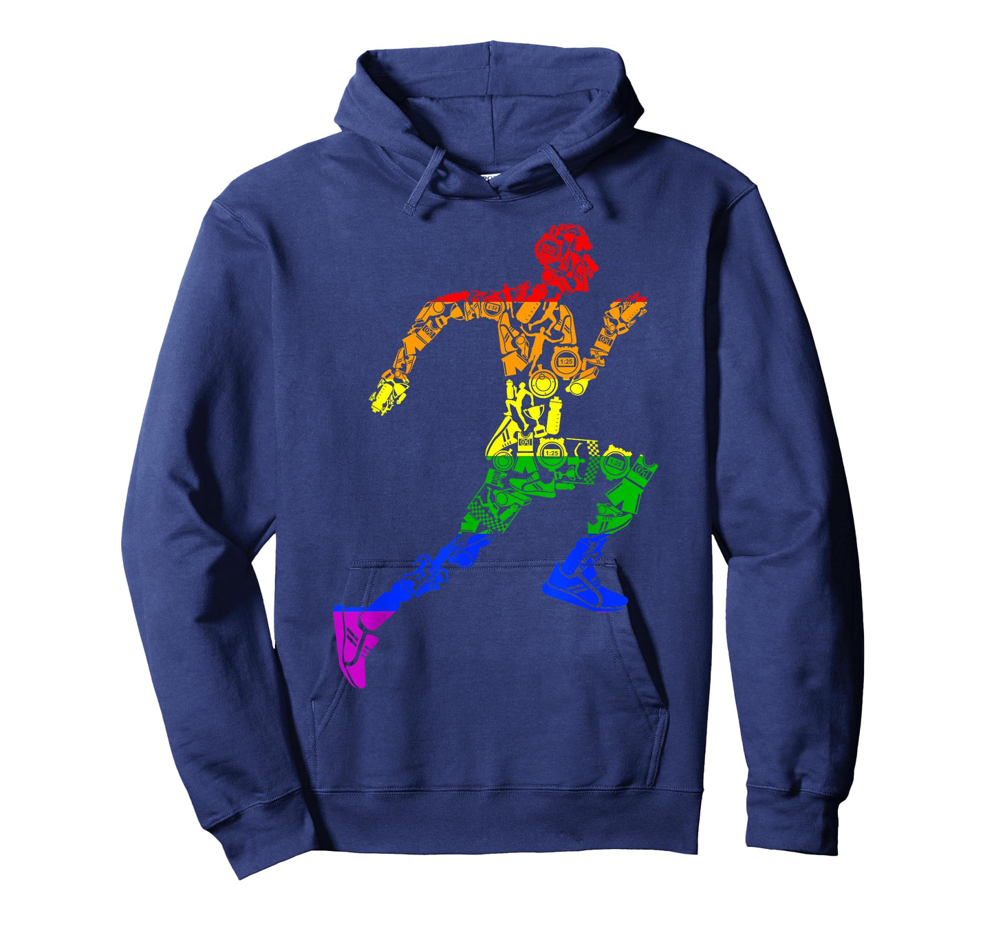 LGBT Gay Pride Rainbow Flag Gift - Running Gear Runner T-Shirt