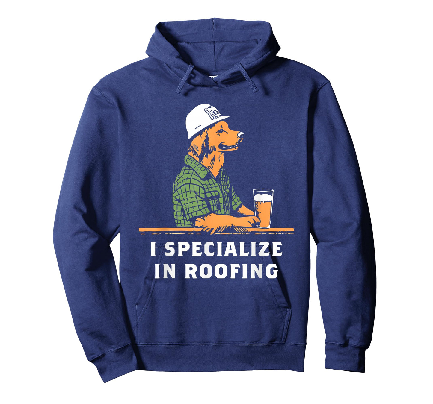 Dogs I Specialize In Roofing Funny Roofer Contractor Job T-Shirt