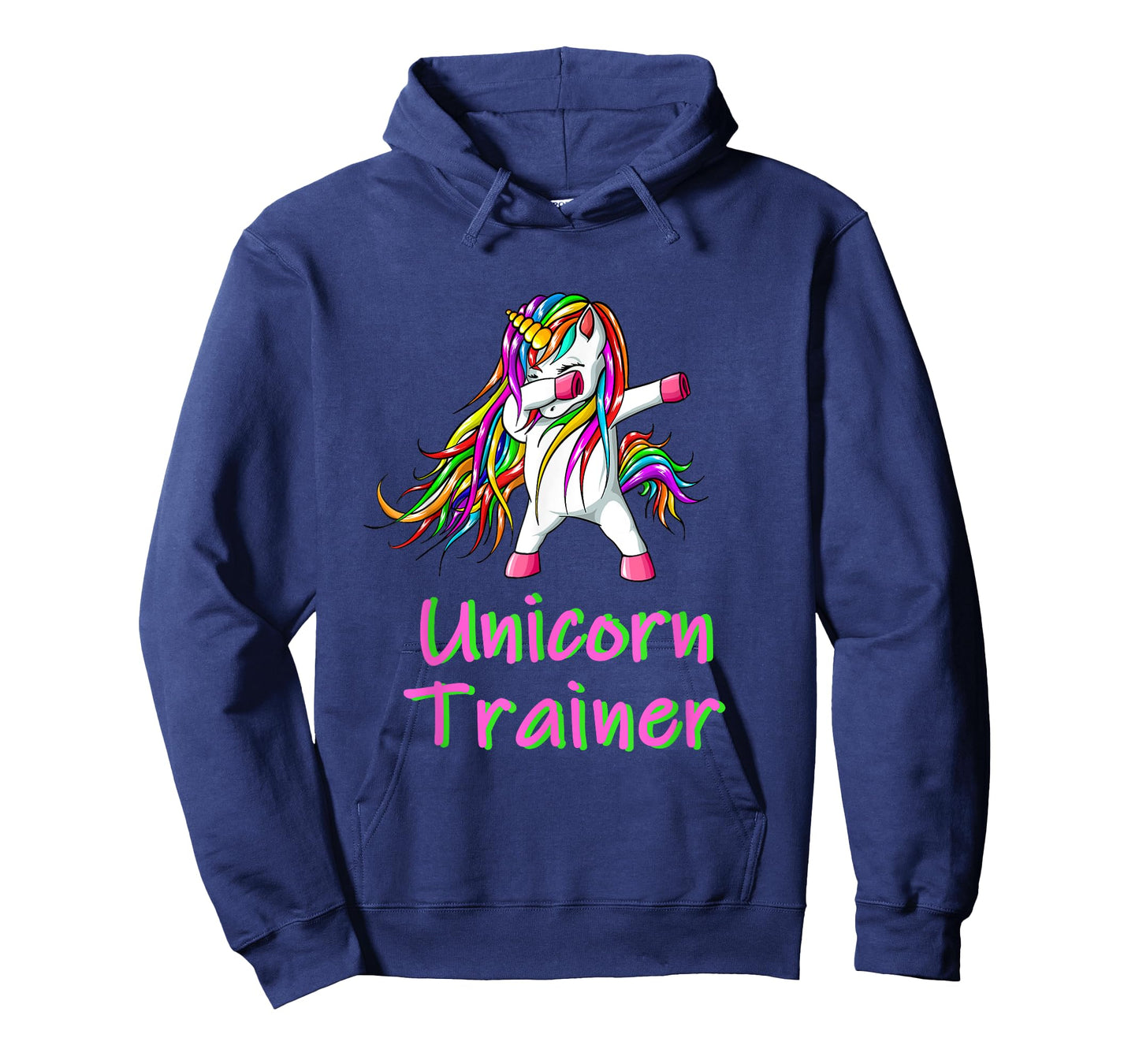 Unicorn Trainer design dabbing rainbow funny humorous T-Shirt