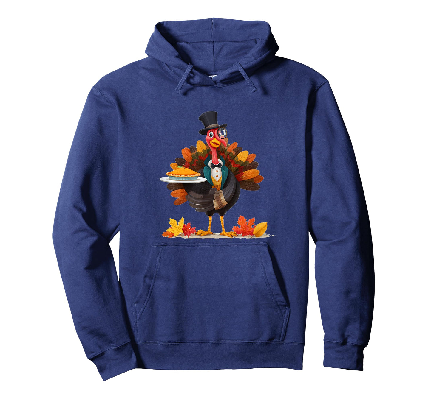 Cool Turkey with Top Hat and Autumn Pie Costume T-Shirt