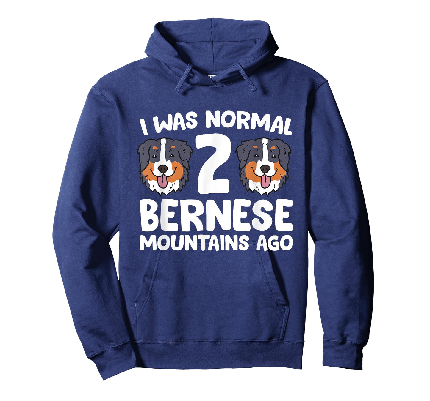 Bernese Mountain Dog I Was Normal 2 Bernese Mountains Ago Men Women Girls Kids T-Shirt