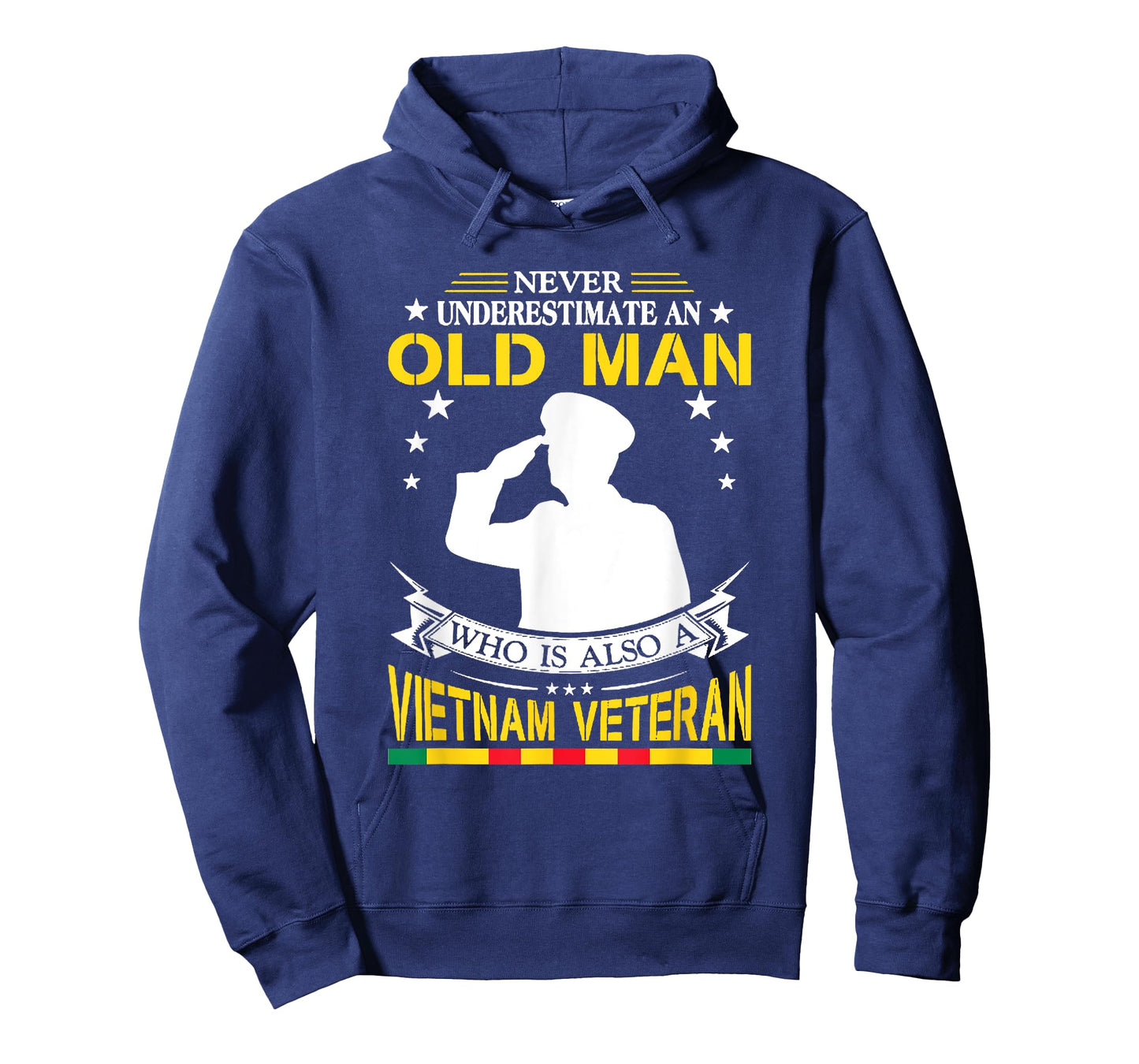 Never Underestimate An Old Man Who Is Also Vietnam Veteran T-Shirt