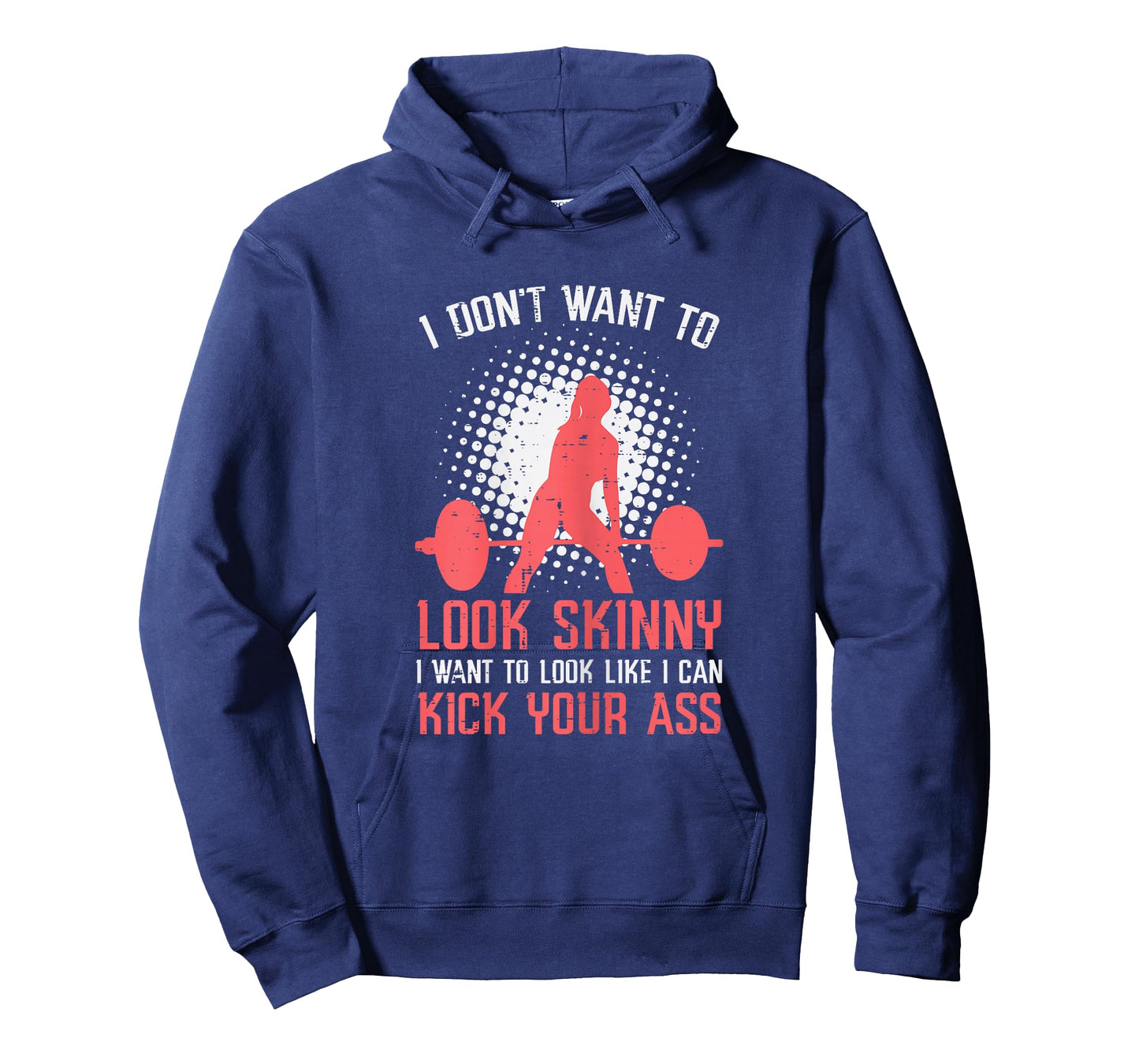Gym I Dont Want To Look Skinny Funny Workout Fitness Women T-Shirt