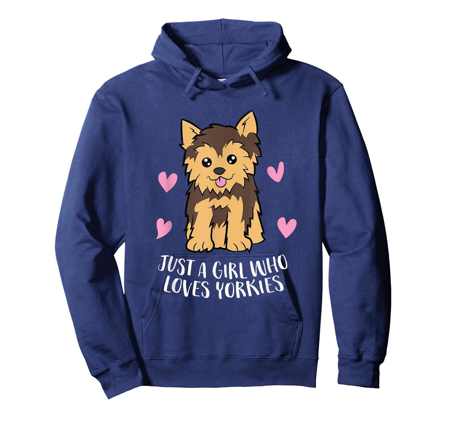 Just a Girl Who Loves Yorkies Yorkshire Terrier T-Shirt