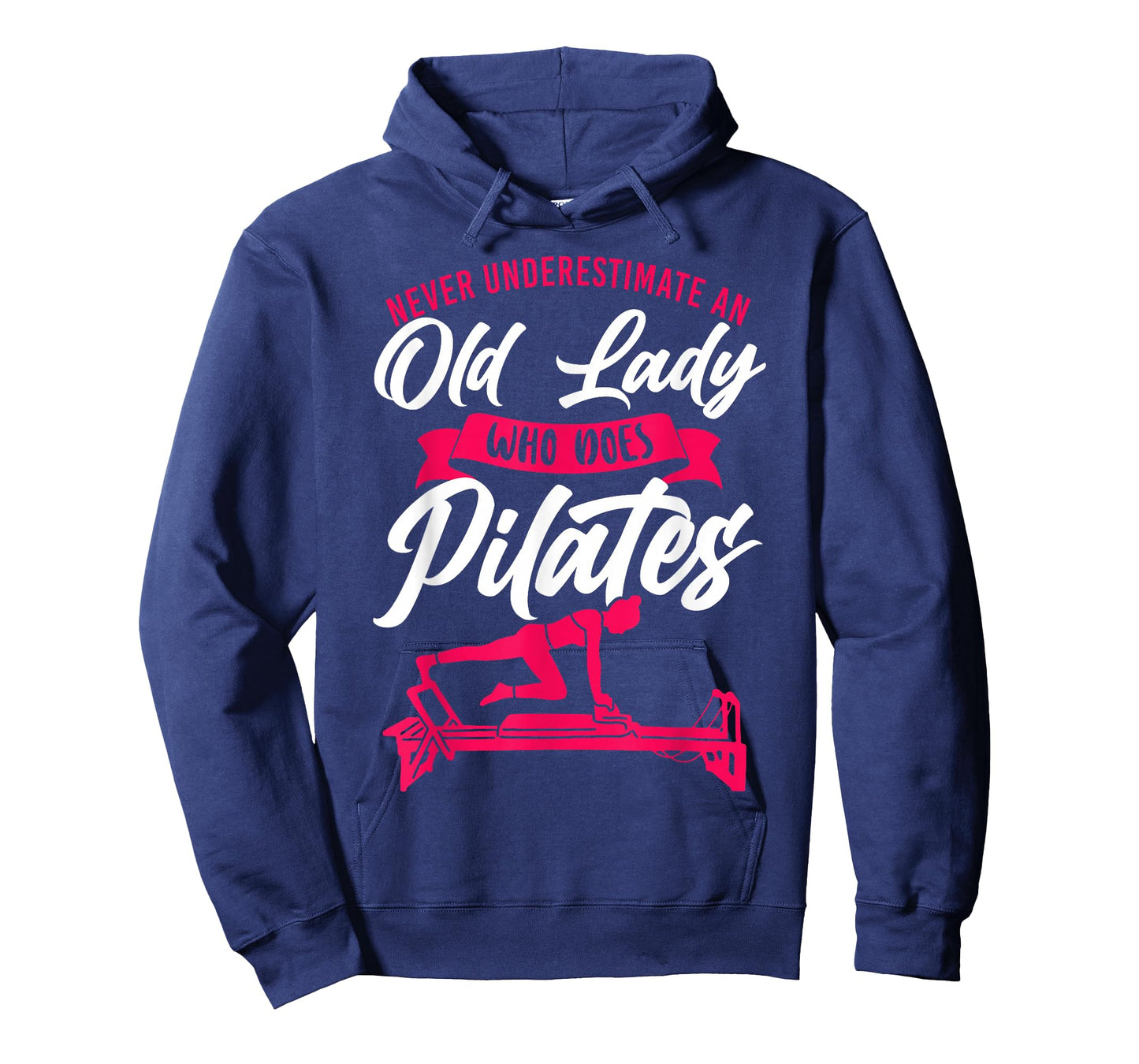 Funny Pilates Sayings Quotes HD0 Black Pilates Instructor Teacher Grandma Retired Never T-Shirt