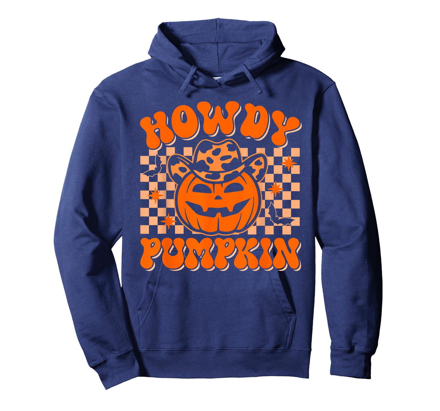 Howdy Pumpkin Groovy Western Halloween Vintage Rodeo Cowgirl T-Shirt