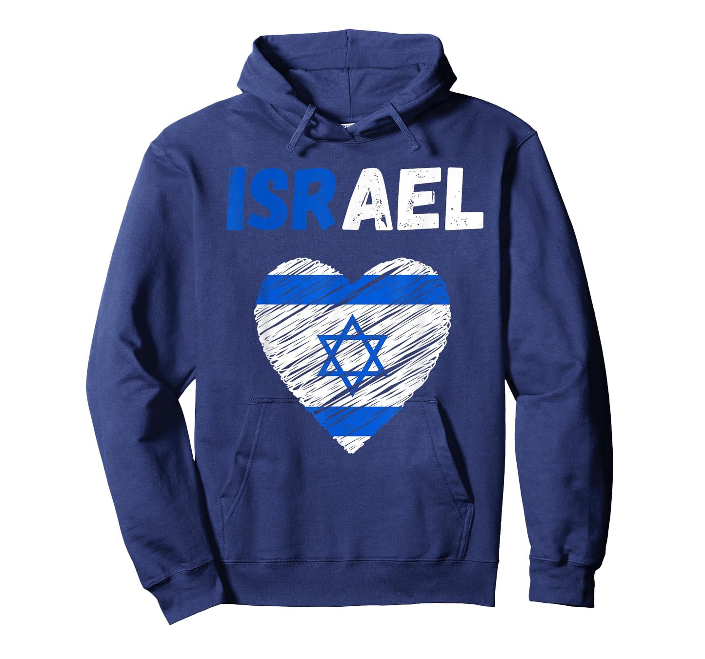 Israel Flag Holiday Israel Heart Israeli Flag T-Shirt