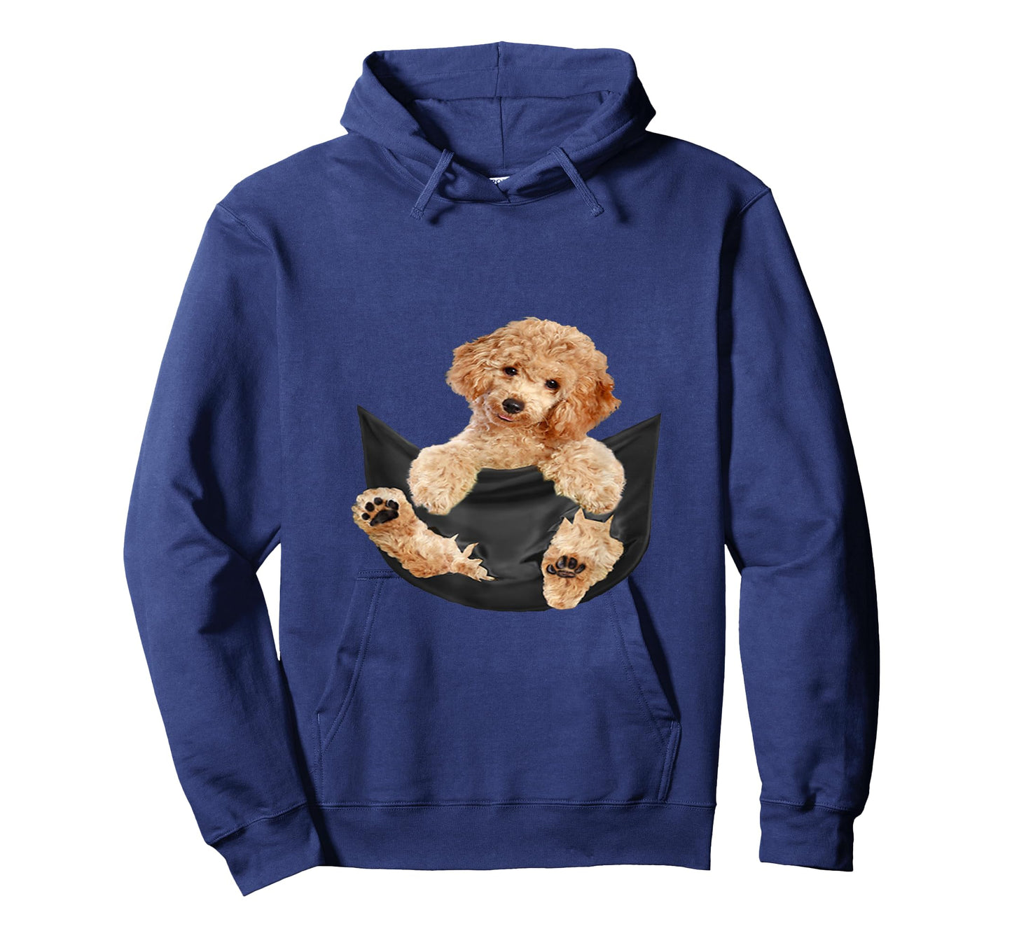 Dog Lovers Gifts Poodle In Pocket Funny Dog Men Women Girls Kids T-Shirt