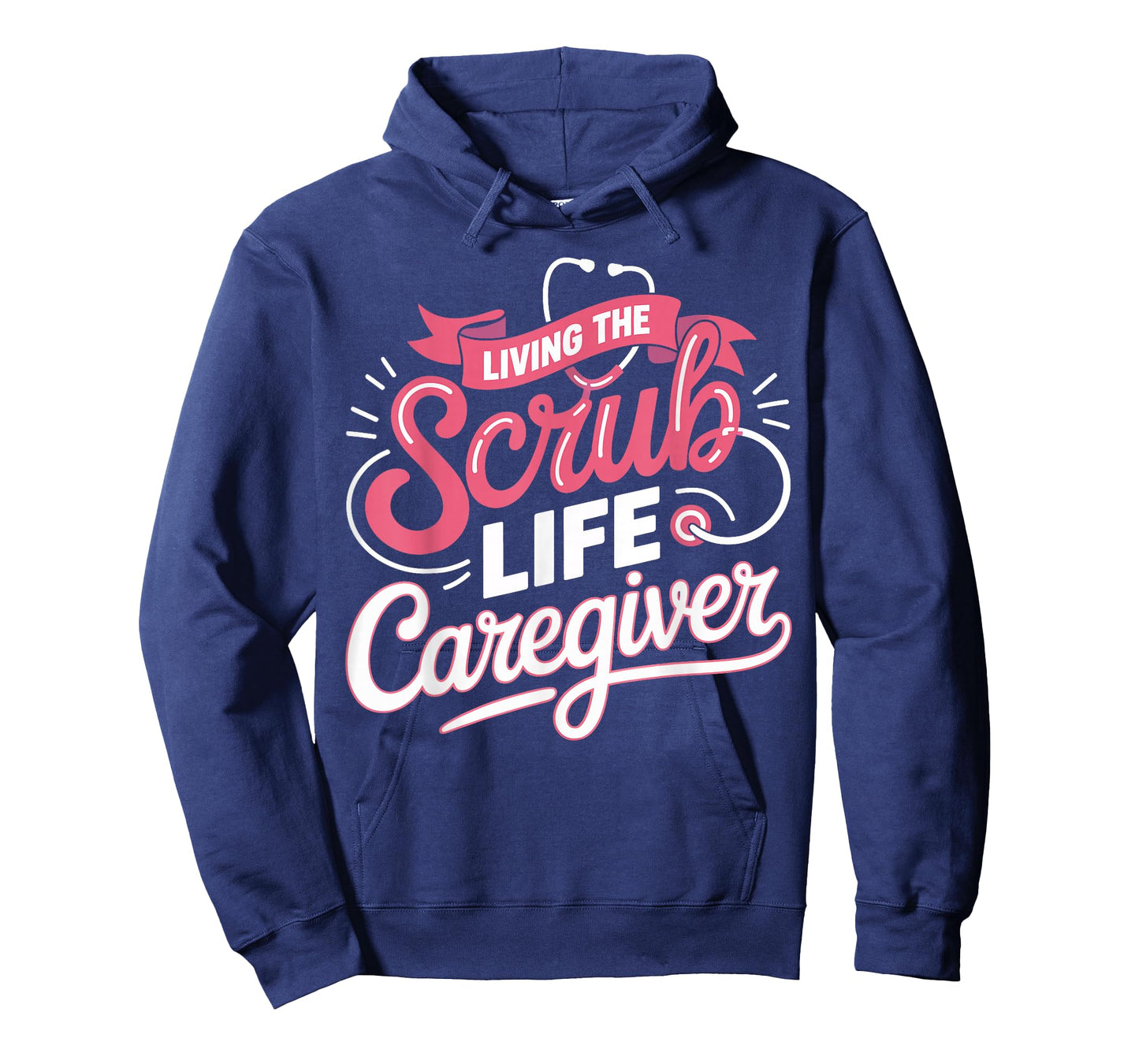 Living The Scrub Life Caregiver Medical Gifts for Men Women T-Shirt