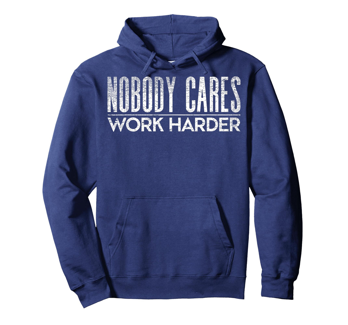 Nobody Cares Work Harder Gym Motivation Tee Weightlifting T-Shirt