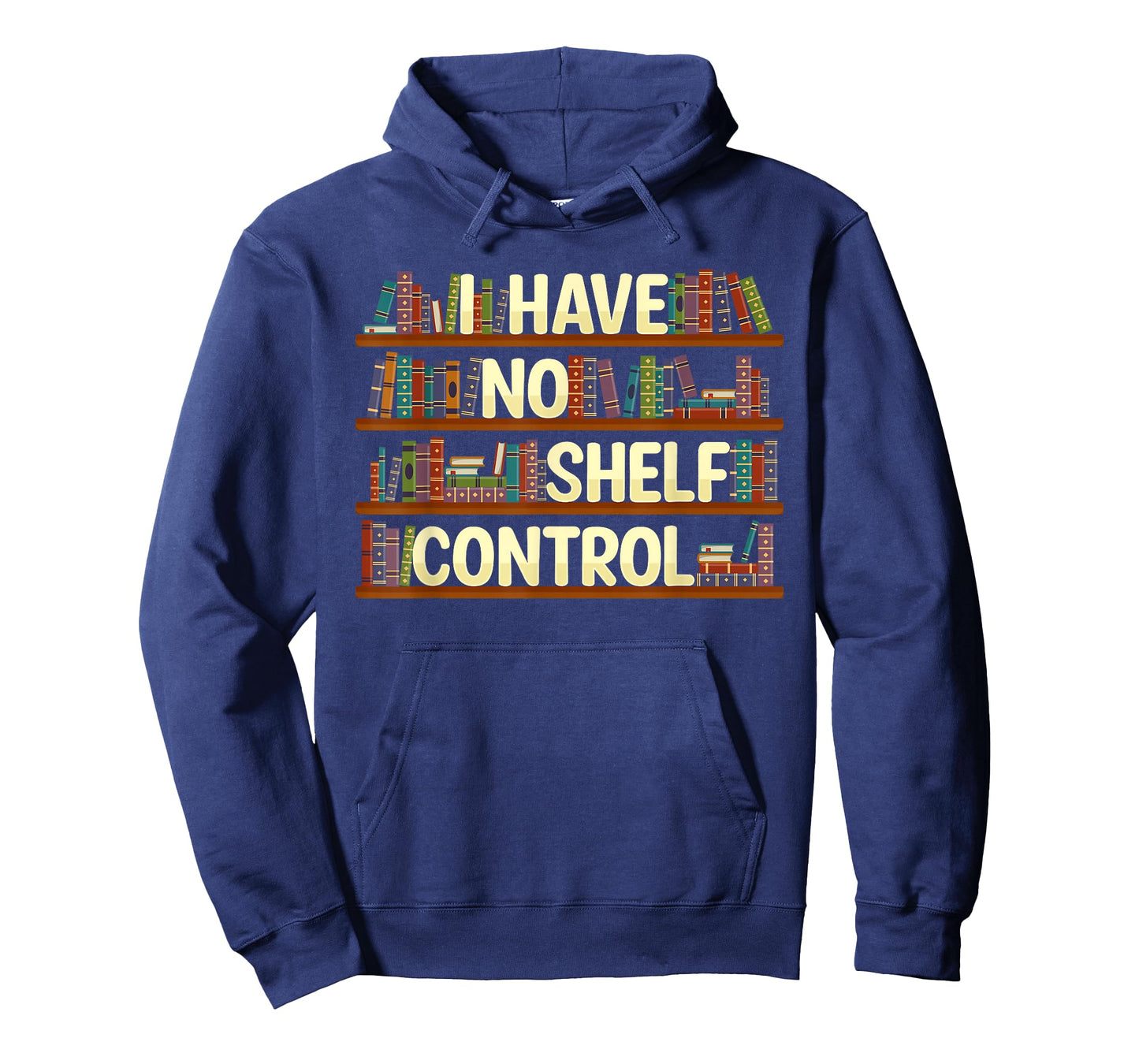 I Have No Shelf Control Shirt Book Lover Reading Bookworm T-Shirt