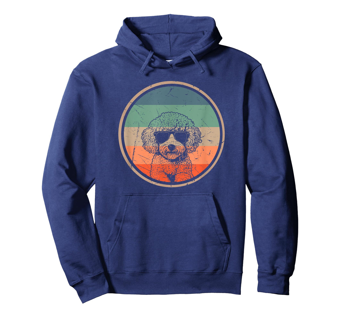 Poochon Dog Lover Gifts for Men Women Vintage Retro Dog Xmas T-Shirt