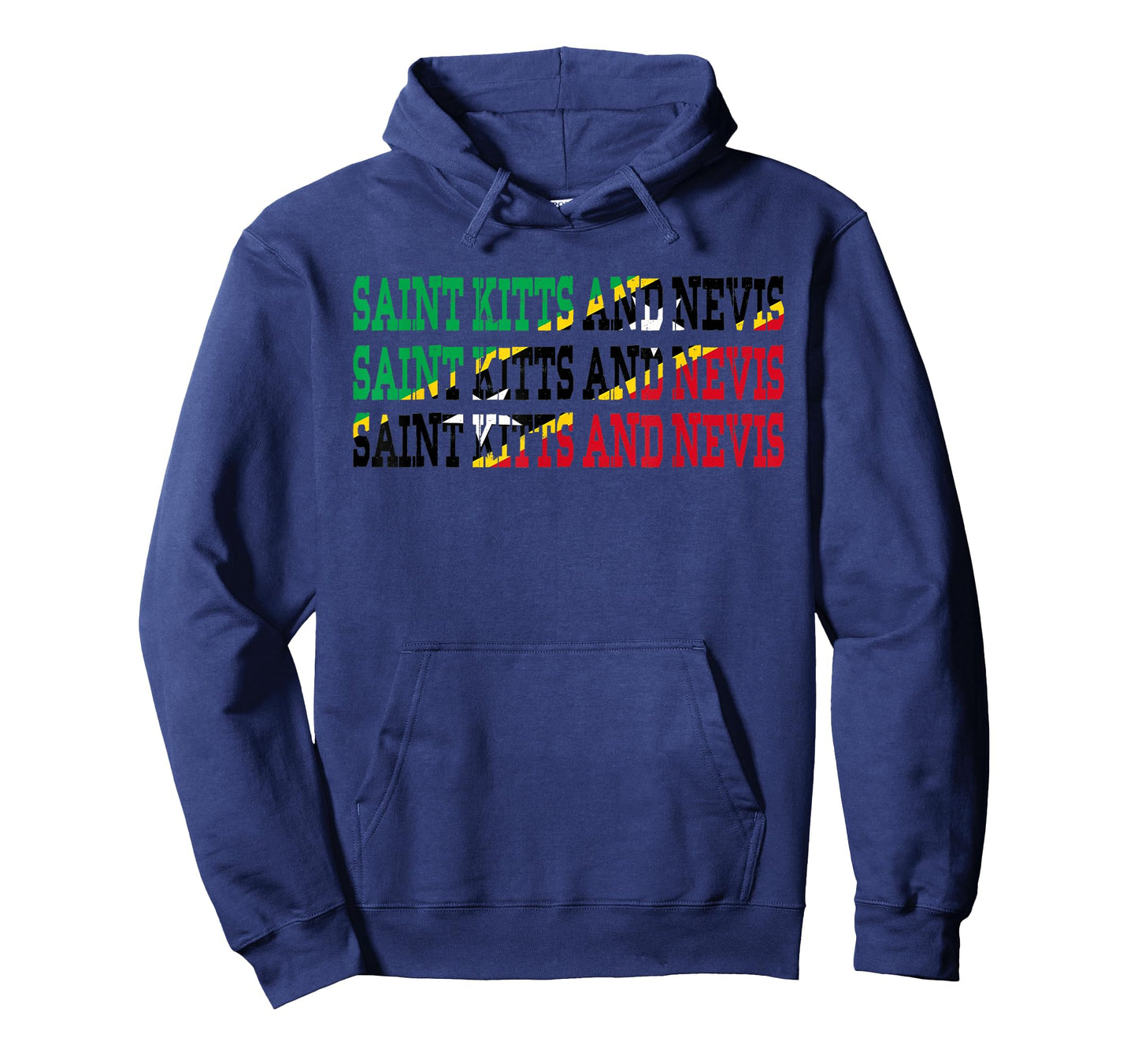 ST KITTS & NEVIS | Kittian Nevisian Flag Sports Lovers Shirt T-Shirt