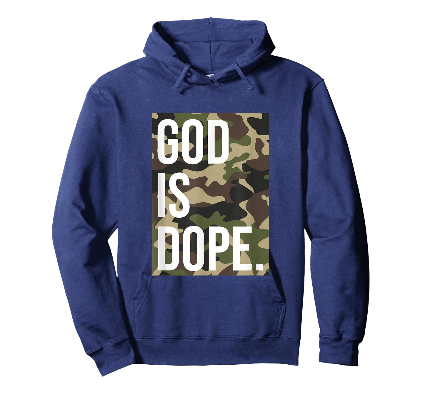 God Is Dope In Camouflage T-Shirt