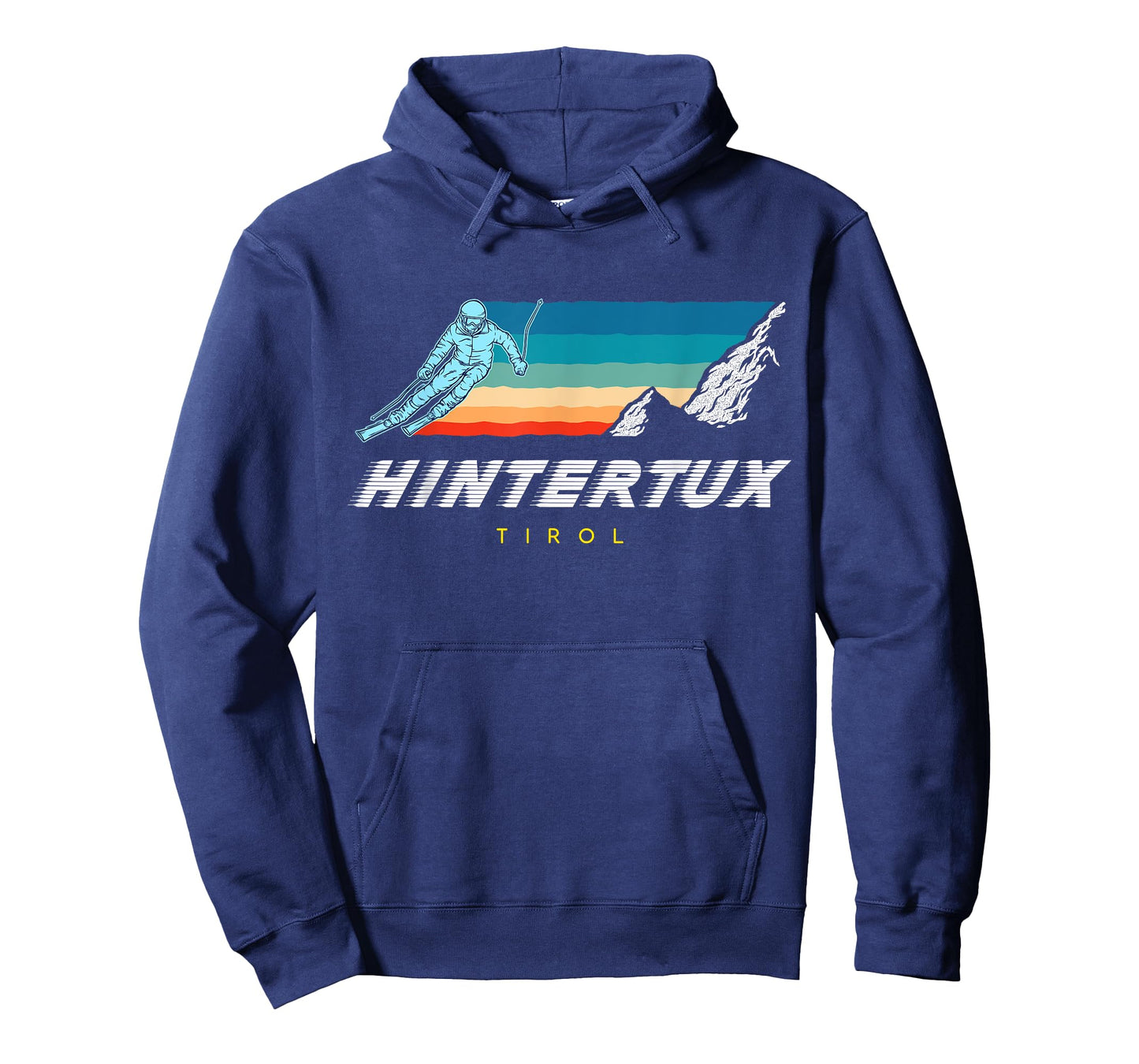 Hintertux Tyrol - Austria Retro 80s Ski Holidays T-Shirt