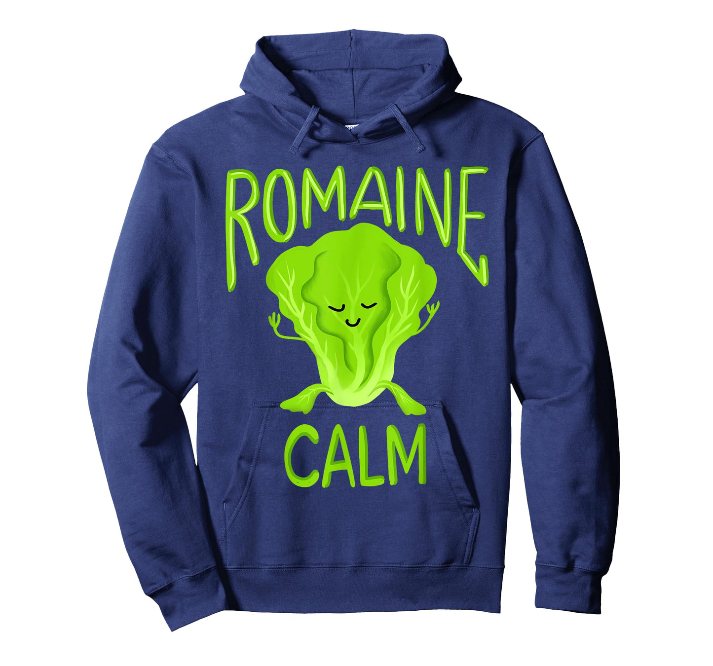 Romaine Calm Funny Pun Gardening Lettuce Vegetable Lovers T-Shirt