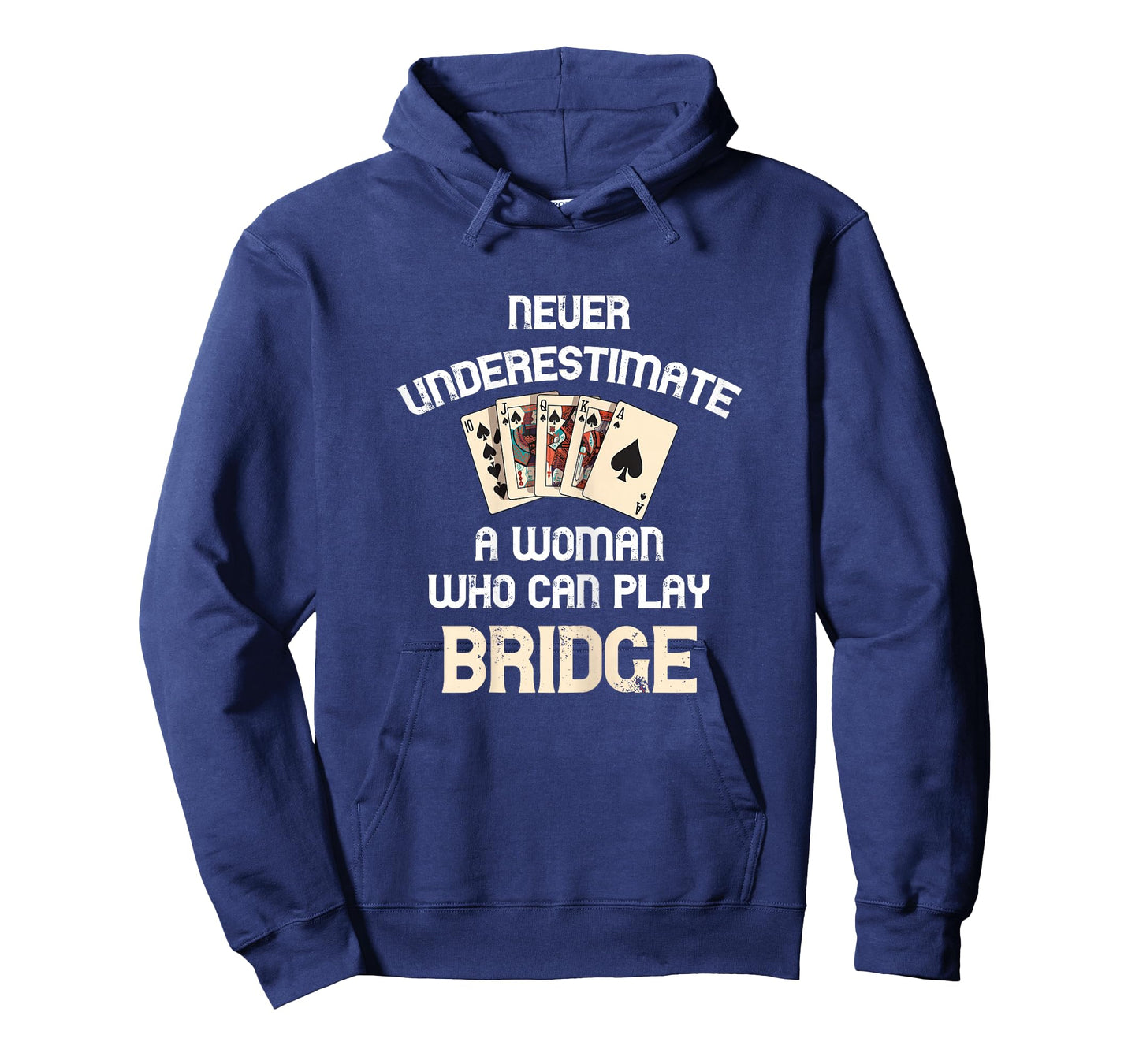 Bridge Player Never Underestimate A Woman Bridge Card Game T-Shirt