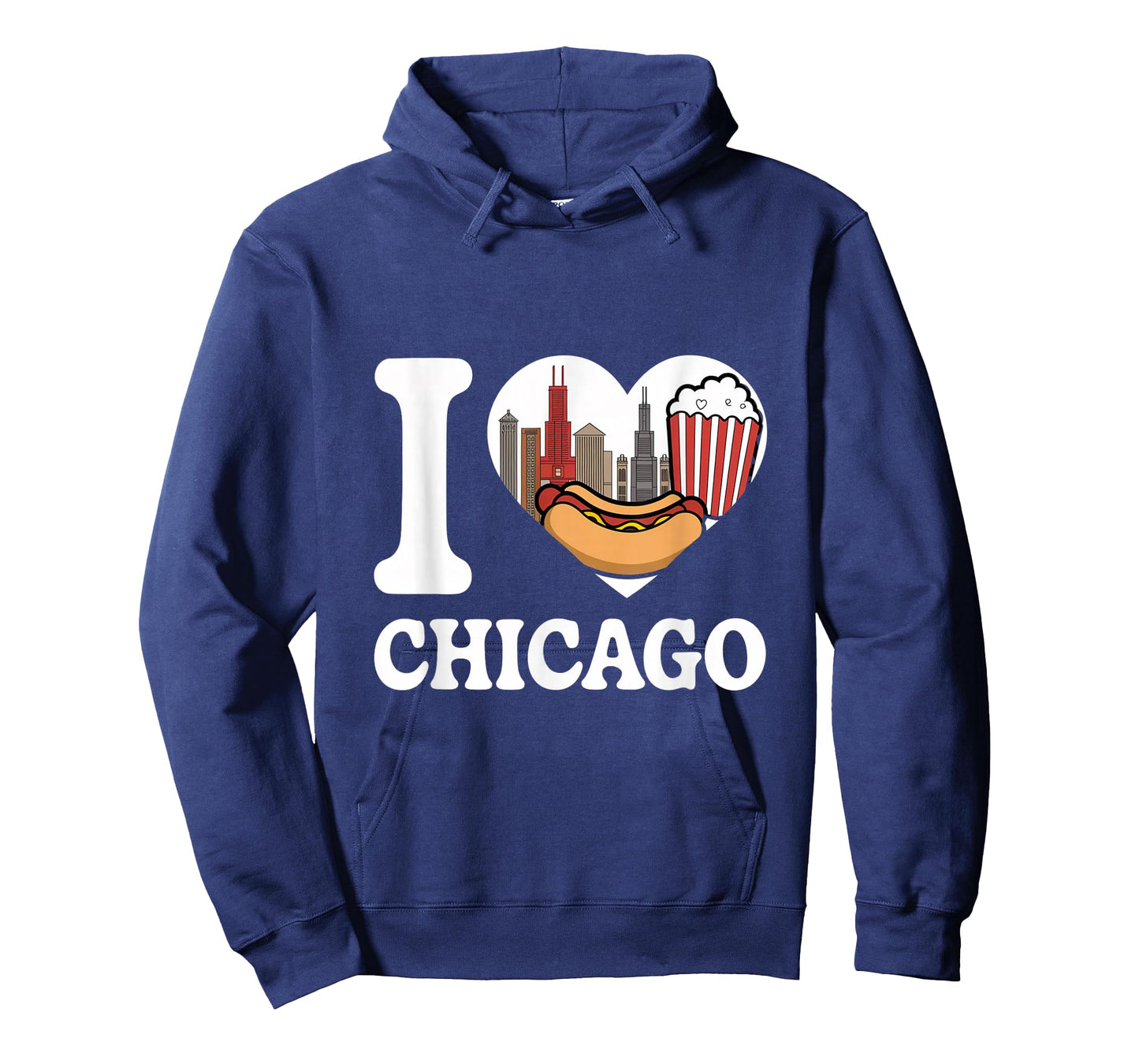 Funny Chicago Love I Love Chicago I Red Heart Chicago T-Shirt