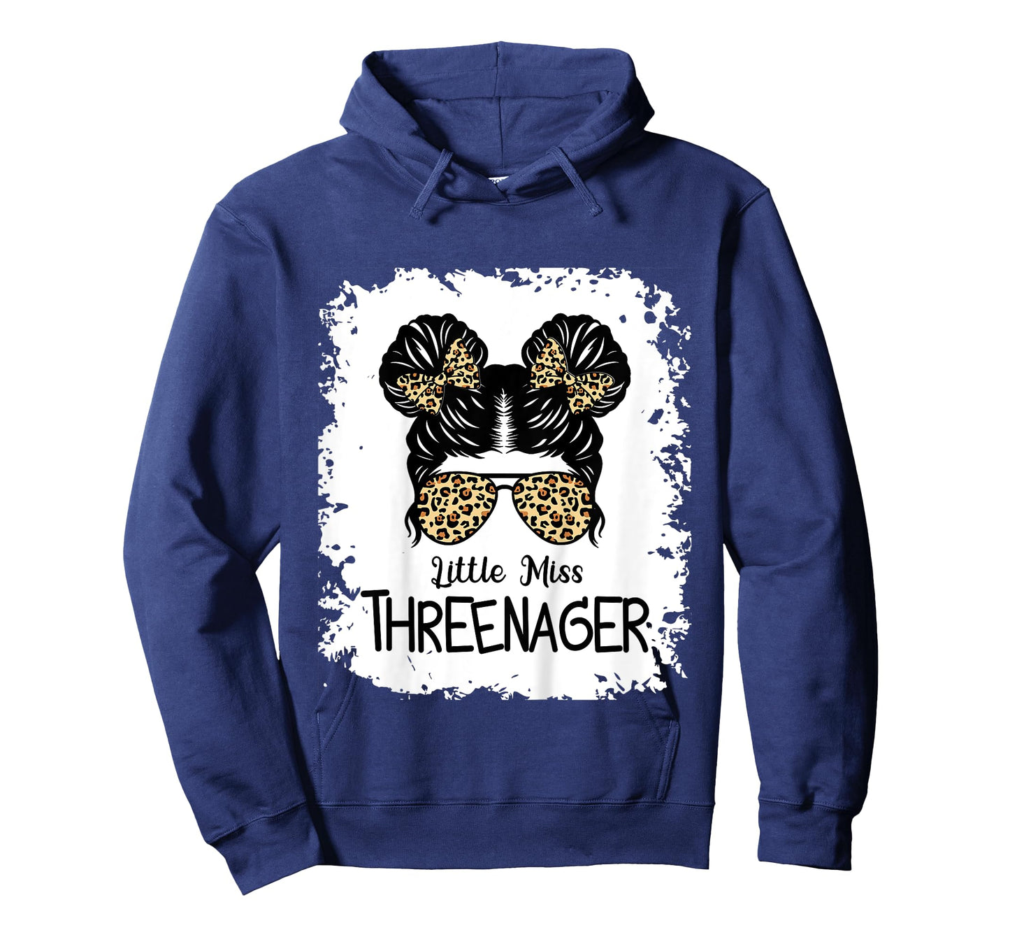 Little Miss Threenager Threenager Girl Birthday 3 Years T-Shirt
