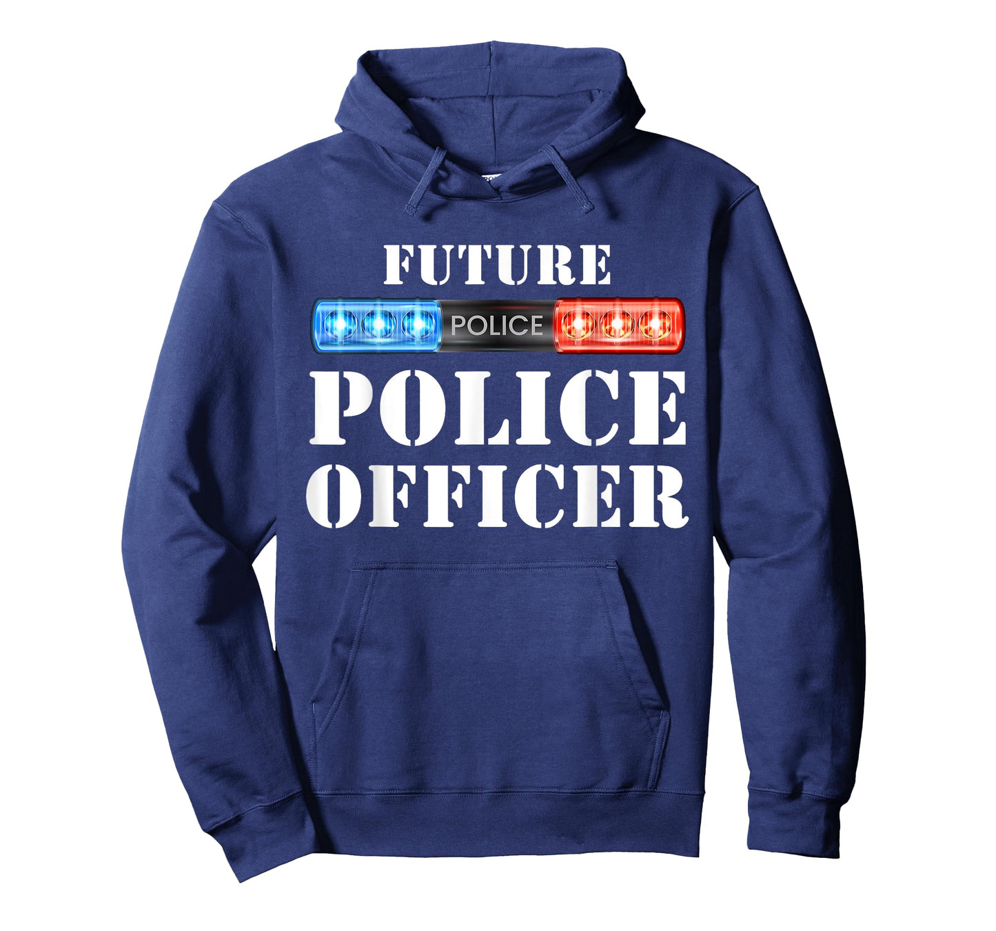 Future Police Officer Gift Patriotic Police T-Shirt for Women Kids Men