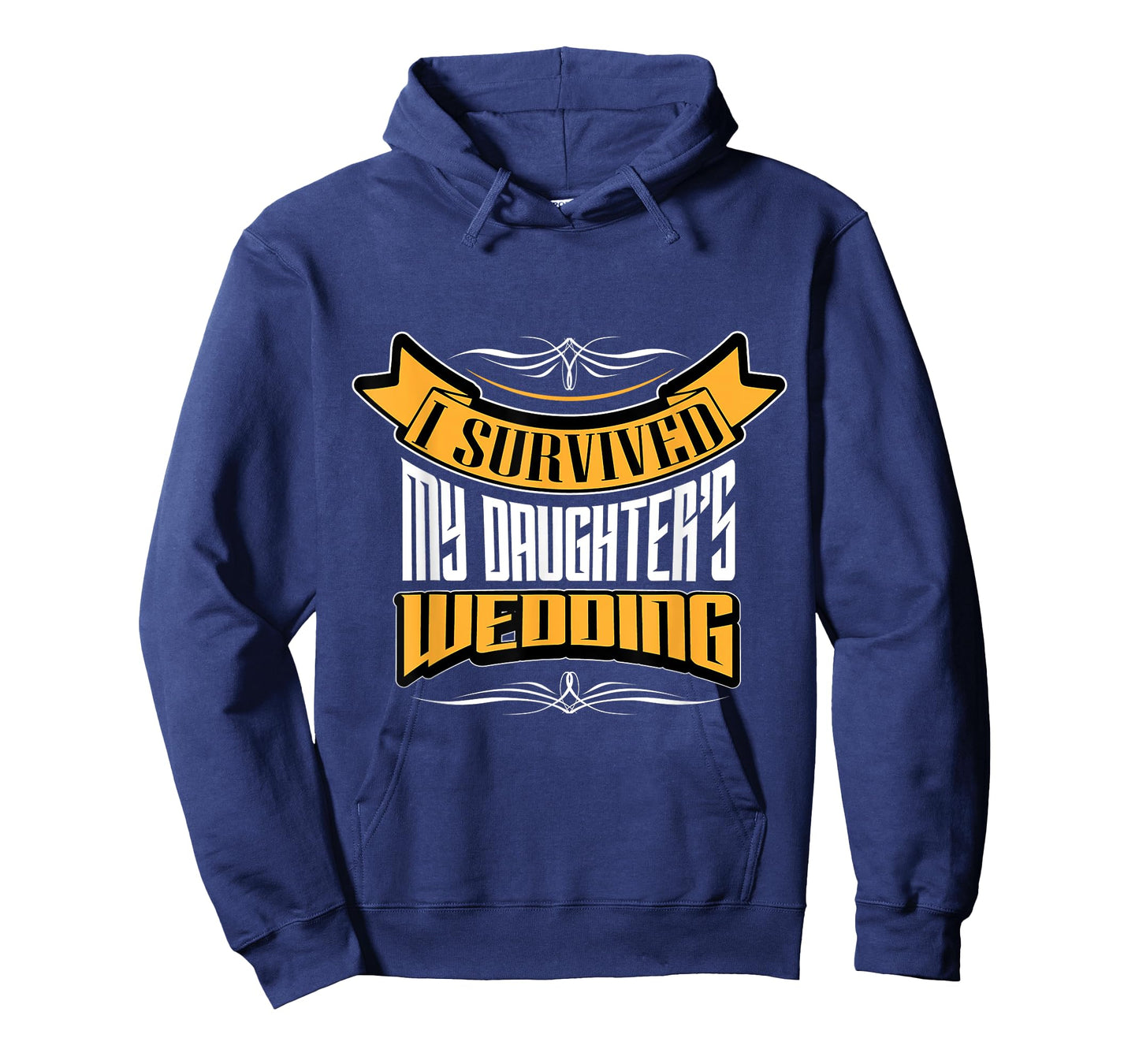 I survived My Daughter's Wedding Funny Dad T-shirt