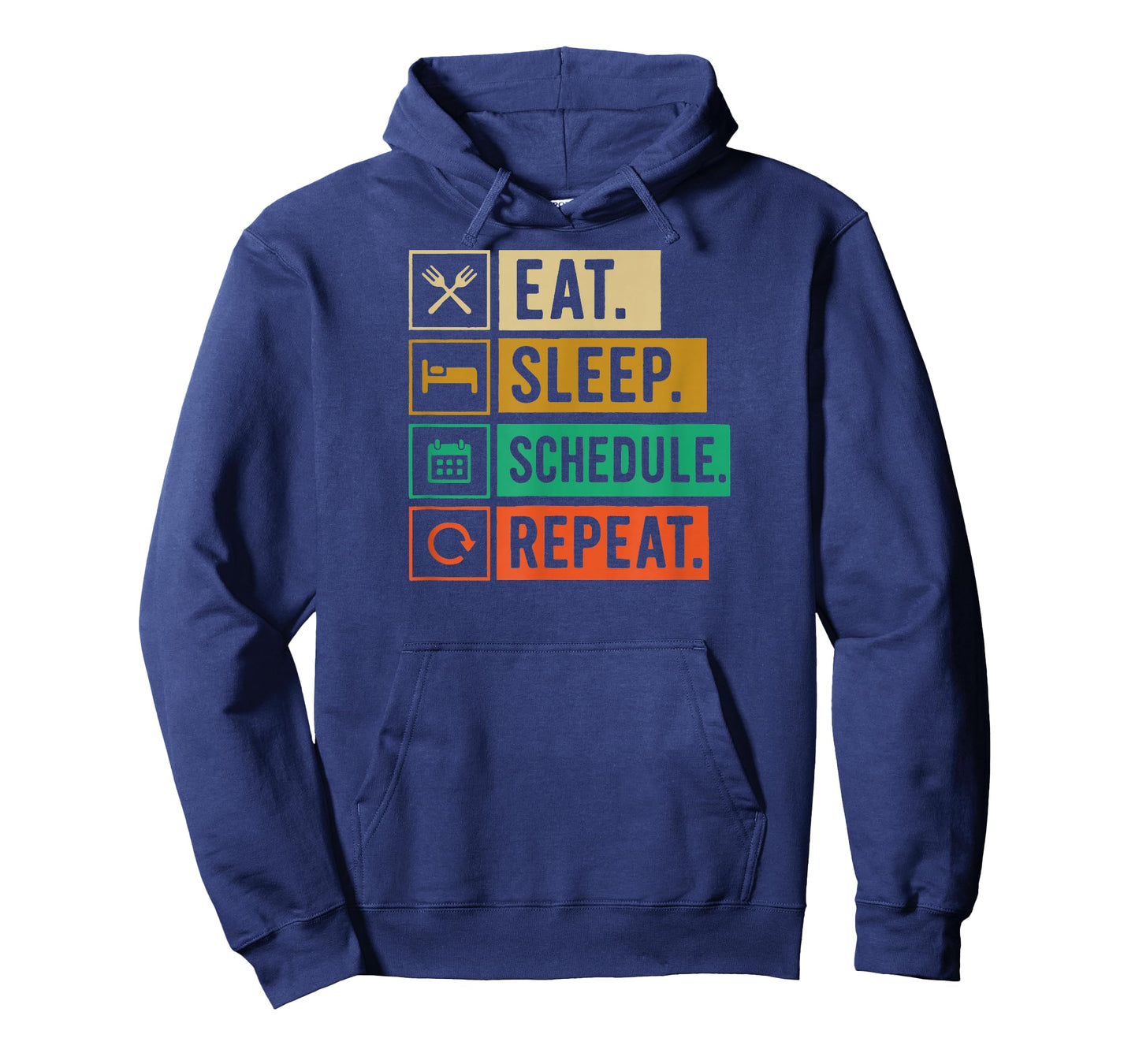 Eat Sleep Schedule Repeat Funny Social Media Manager T-Shirt