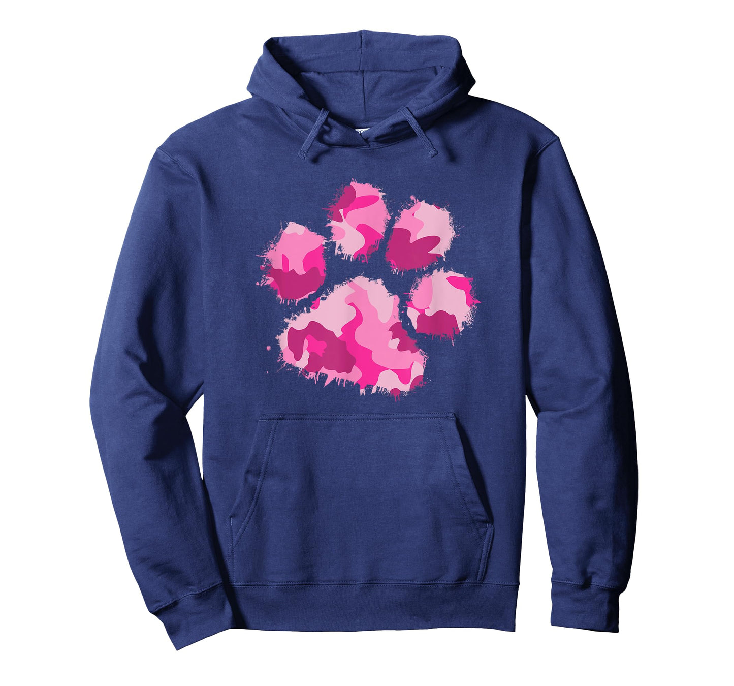 Camo Dog Paw Print Pink Shirt Camouflage Gift Women Military