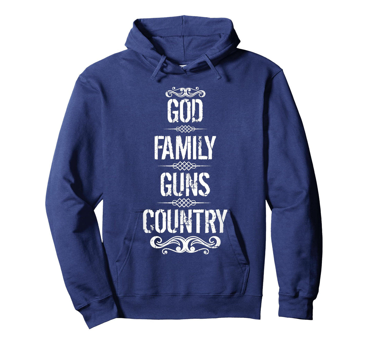 God Family Guns Country T-Shirt