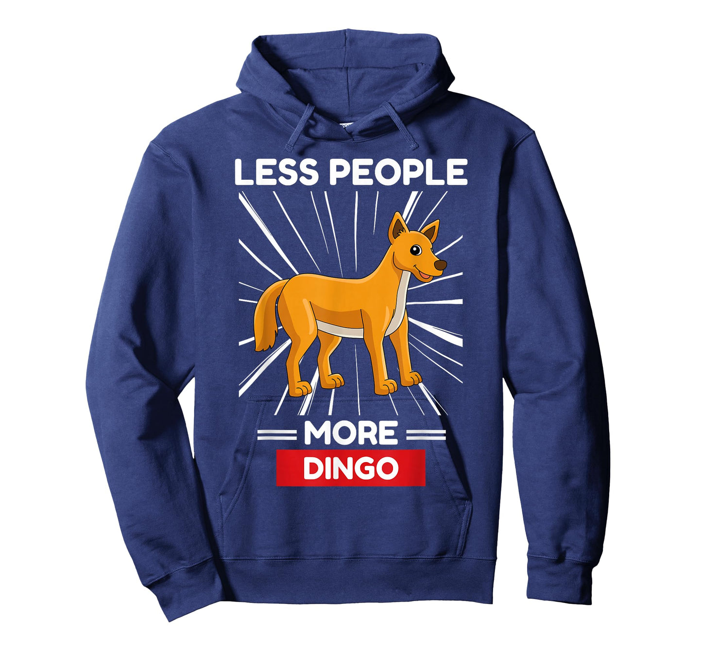 Cute Kawaii Dingo Less People More Dingo T-Shirt