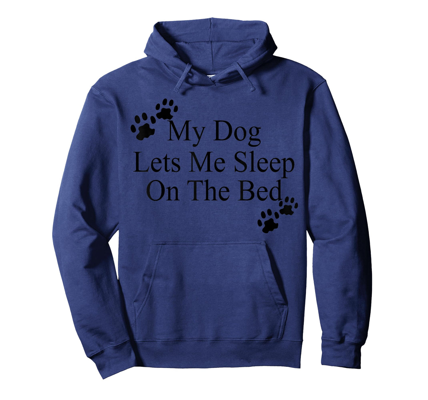 My Dog Lets Me Sleep On The Bed TShirt Gift Dog Lovers T-Shirt