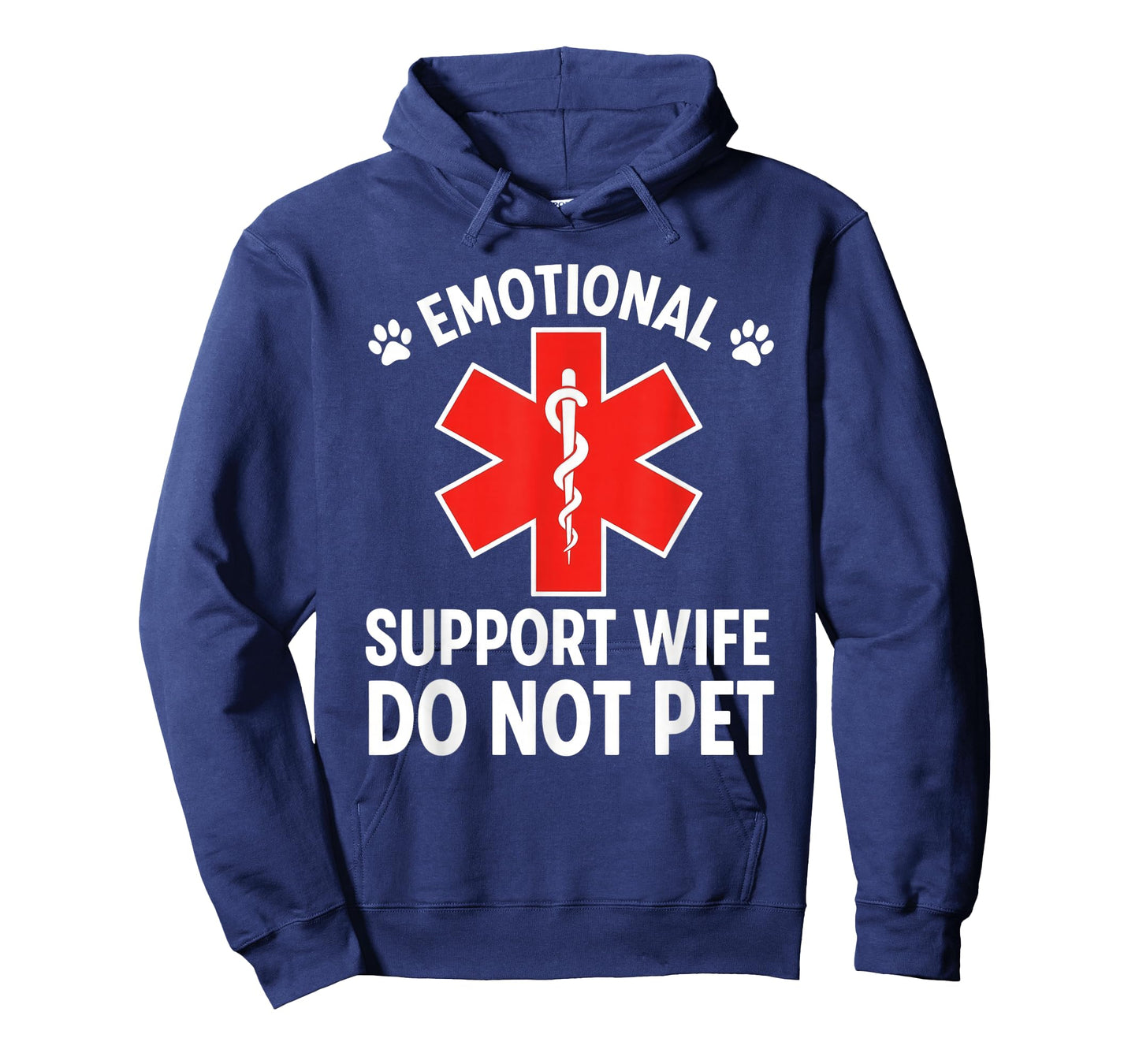 Emotional Support Wife Do Not Pet Funny Wife T-Shirt