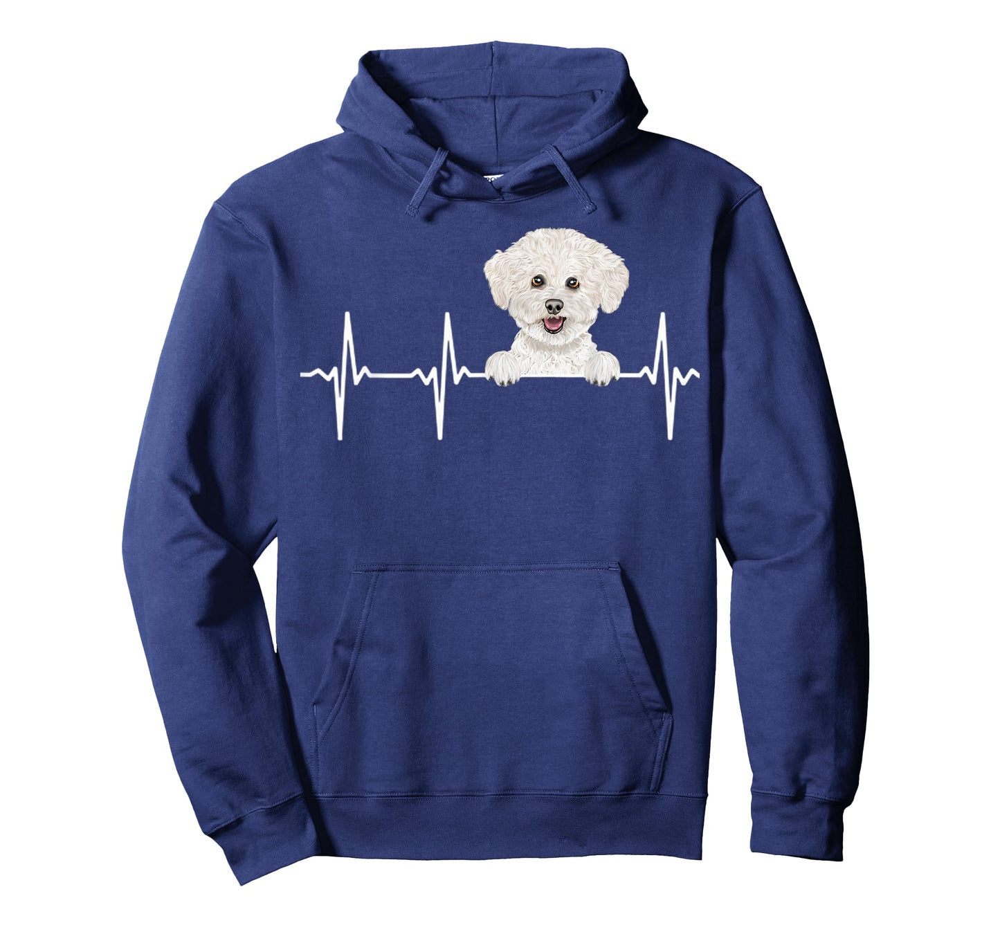Funny Dog Heartbeat For Bichons Frise Lovers T-Shirt