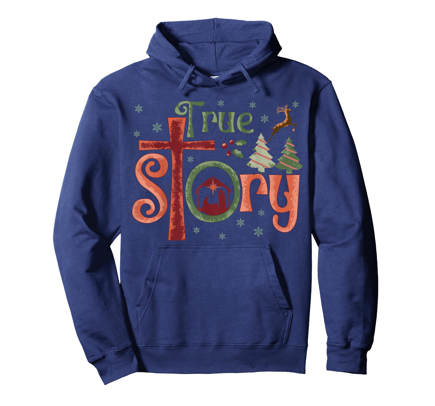 Cool Christian Christmas Resurrection Day Jesus True Story T-Shirt