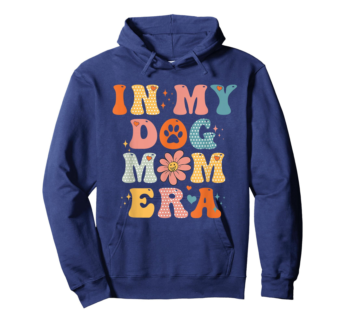 In My Dog Mom Era Groovy Funny Dog Lover T-Shirt
