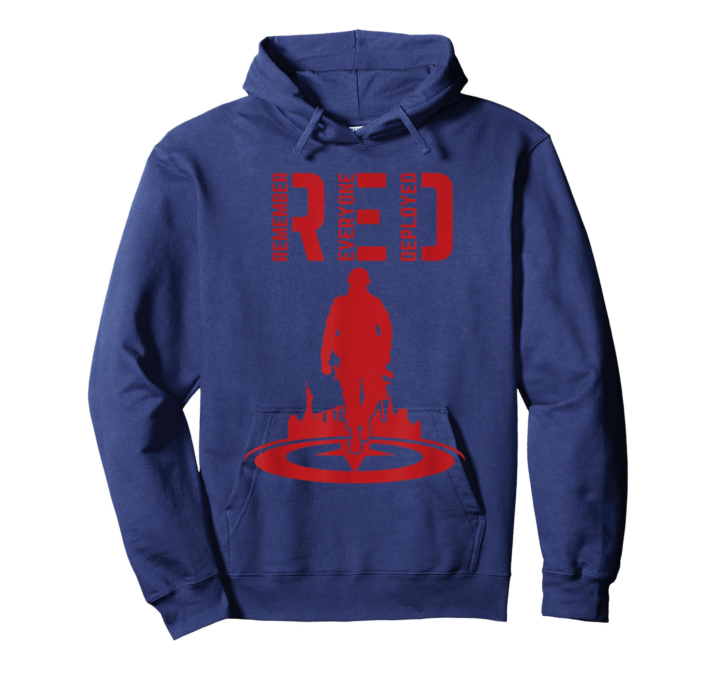 Retro US Army Military RED Friday Remember Everyone Deployed T-Shirt