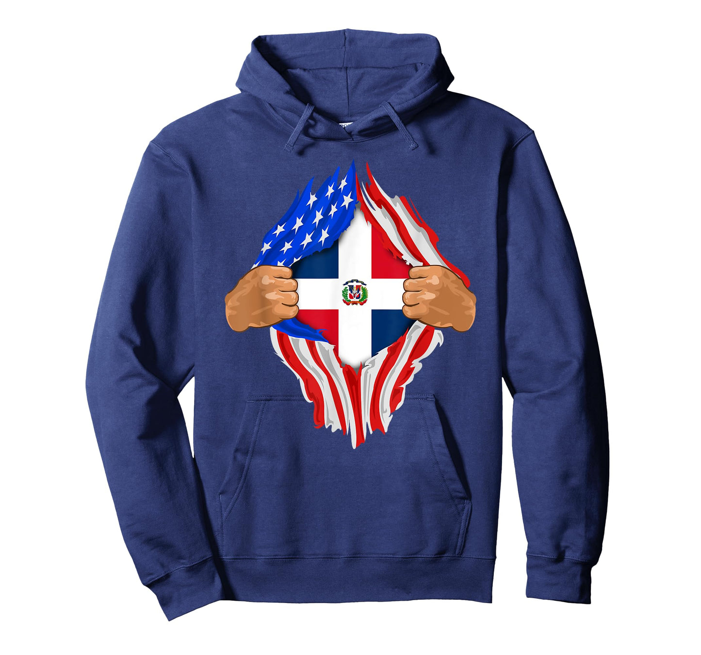 Dominican Blood Inside Me Dominican Republic Flag Gift T-Shirt