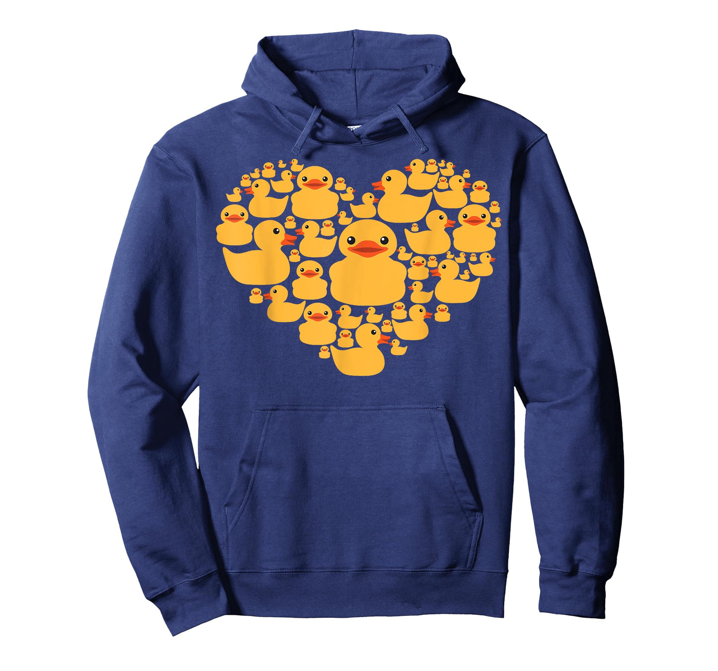 Funny Rubber Duck Gift For Men Women Cool Rubber Ducks Heart T-Shirt