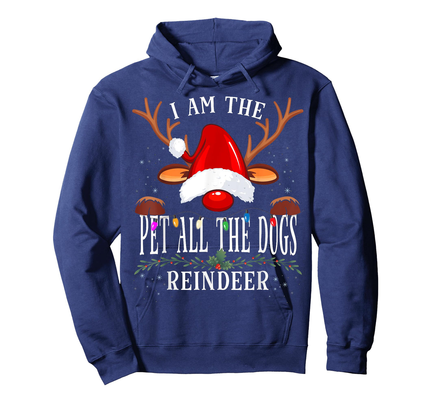 I Am The Pet All The Dogs Reindeer Christmas Family T-Shirt