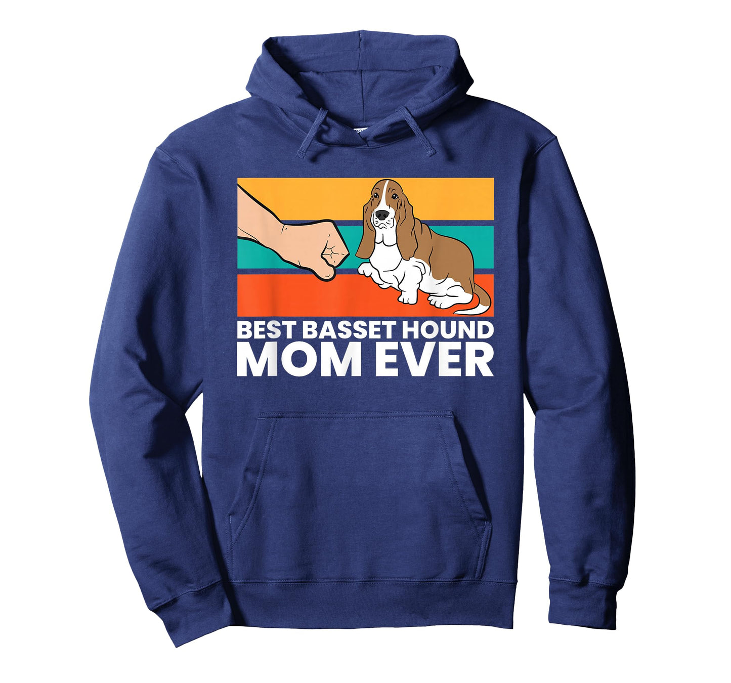 Best Basset Hound Mom Ever Cute Basset Hound T-Shirt