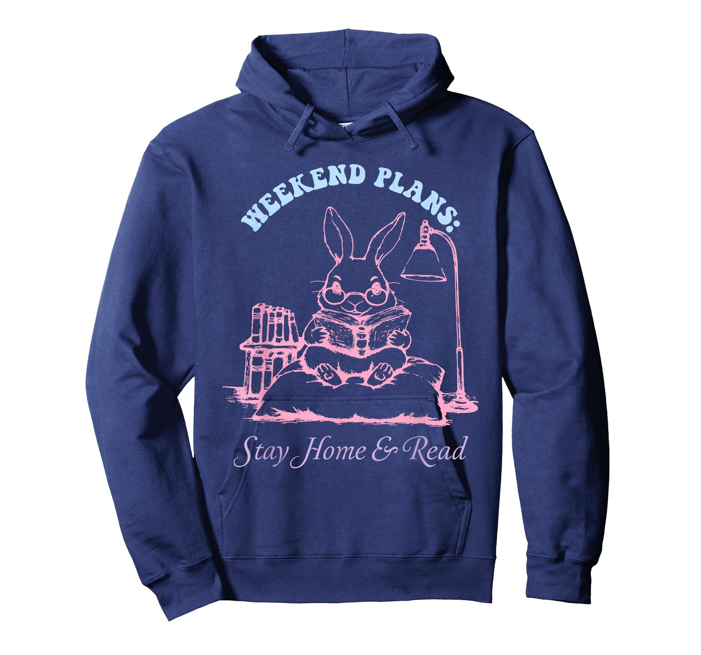 Weekend Plans: Stay Home & Read Funny Book Lovers T-Shirt
