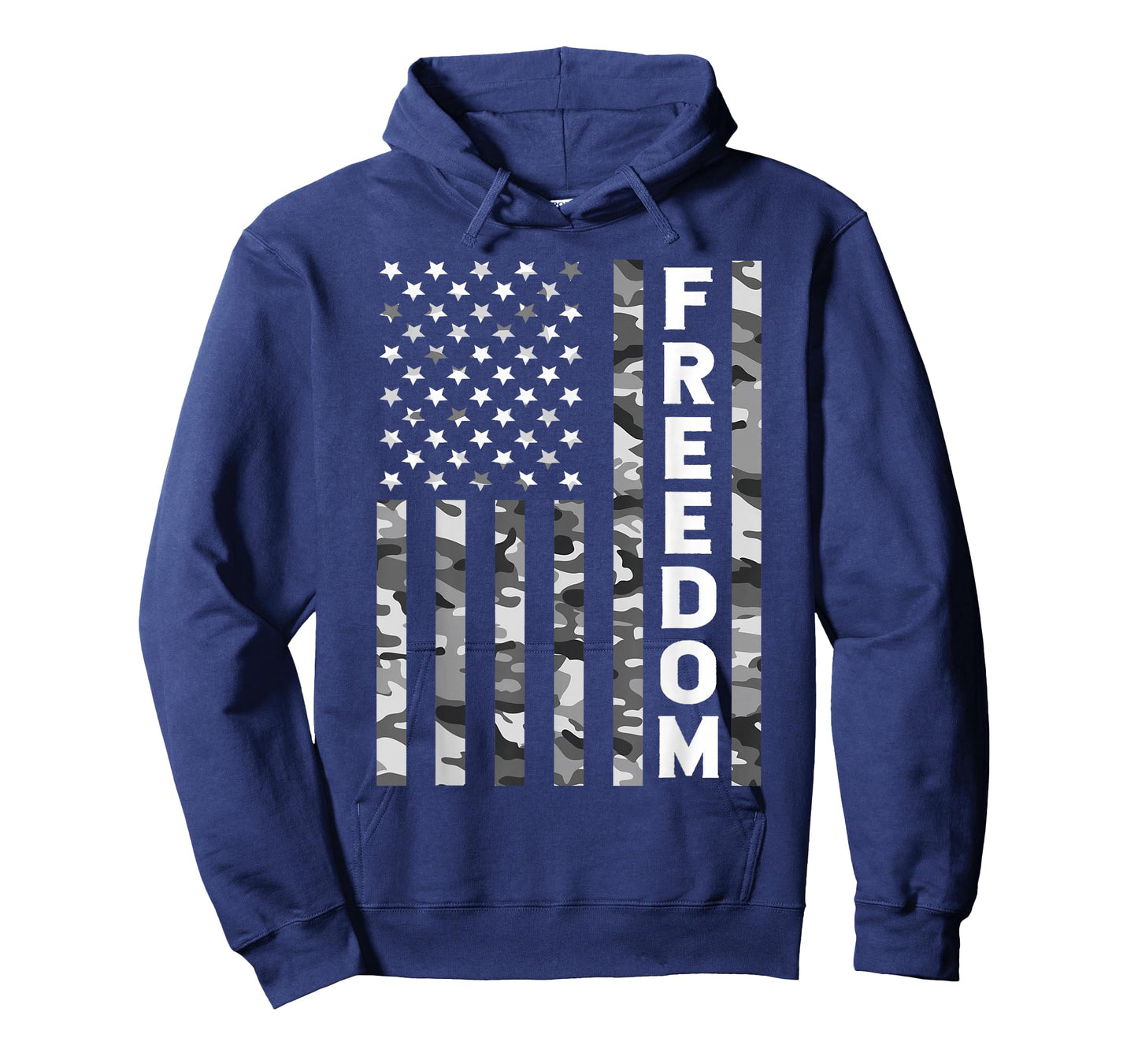 Vintage Freedom American Flag Camo T-Shirt