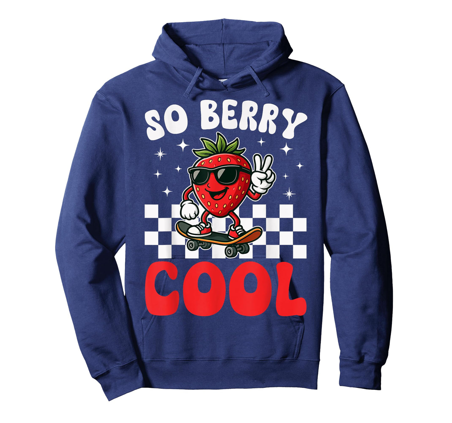 So Berry Cool Boys Strawberry Season Fruit Lover Groovy T-Shirt