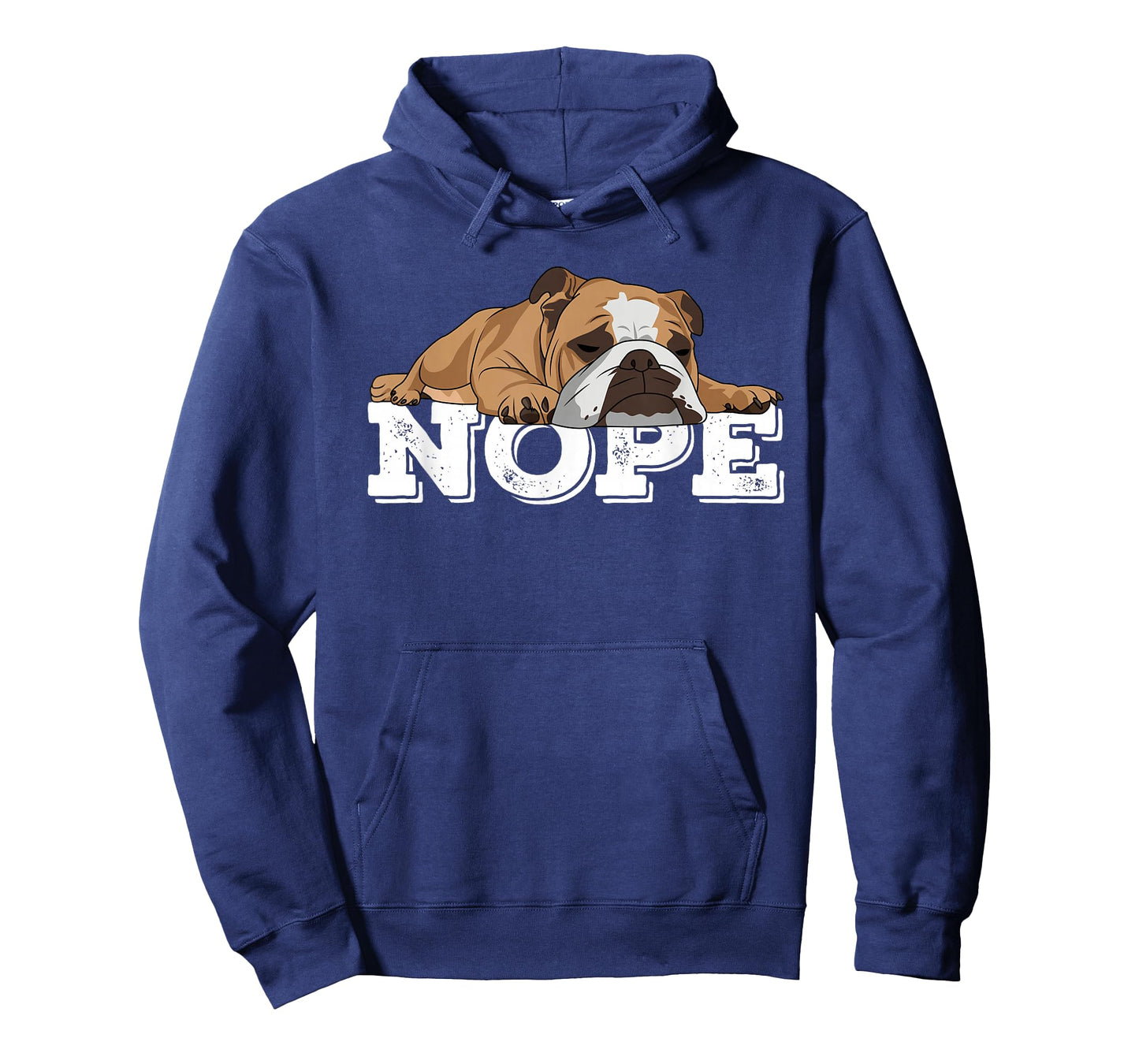 Nope Lazy English Bulldog Dog Lover T-Shirt