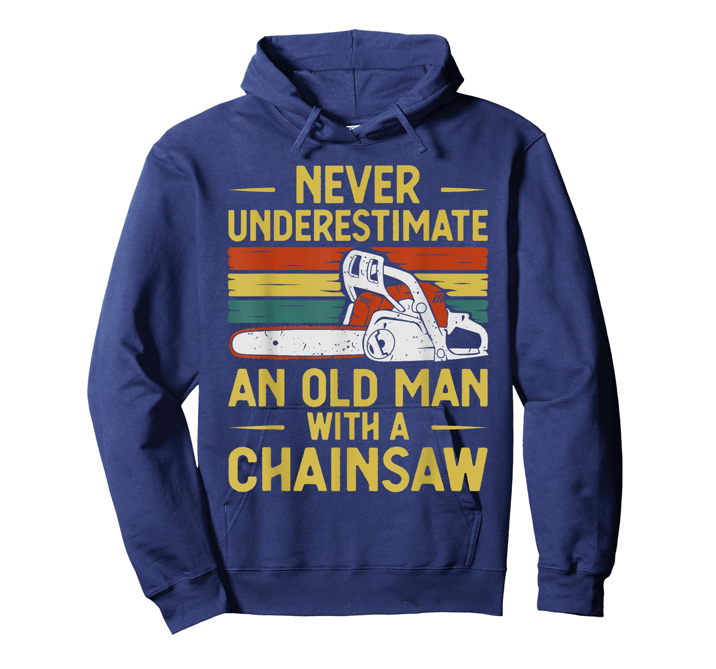 Funny Lumberjack Art Men Dad Chainsaw Arborist Wood Logger T-Shirt