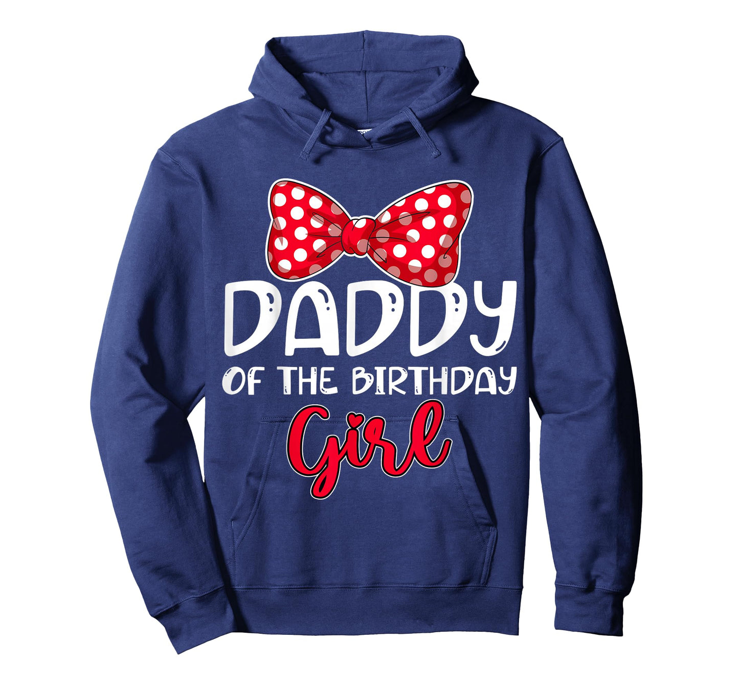 Daddy of Birthday Girl Bow Family Celebration Matching T-Shirt
