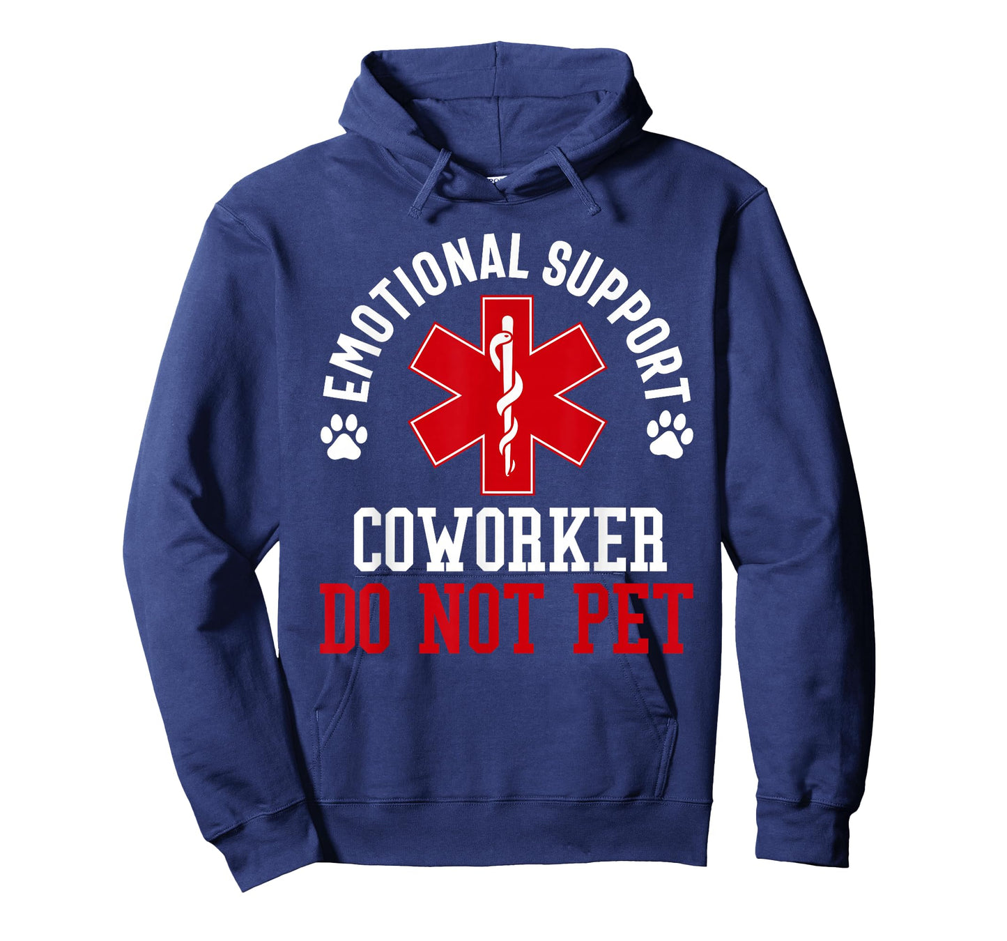 emotional support coworker do not pet funny employee T-Shirt