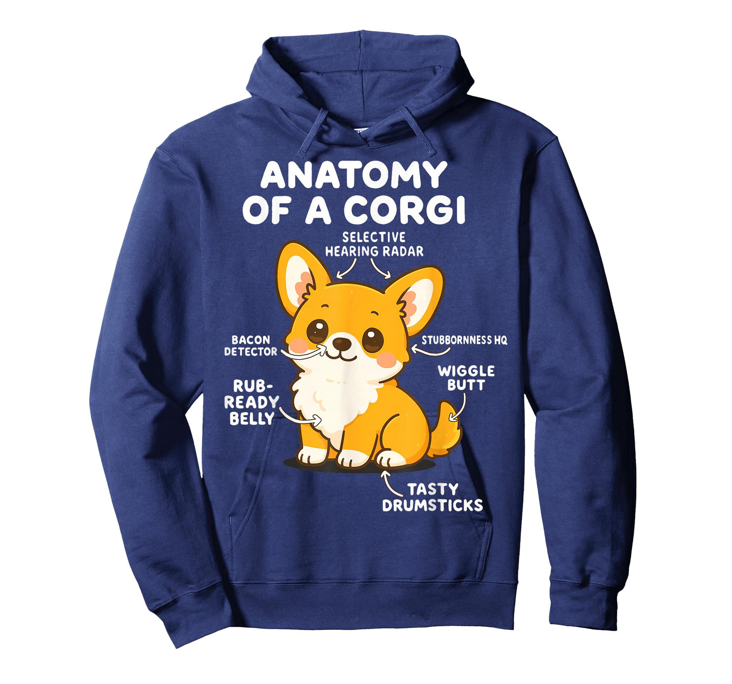 Anatomy Of A Corgi T-Shirt