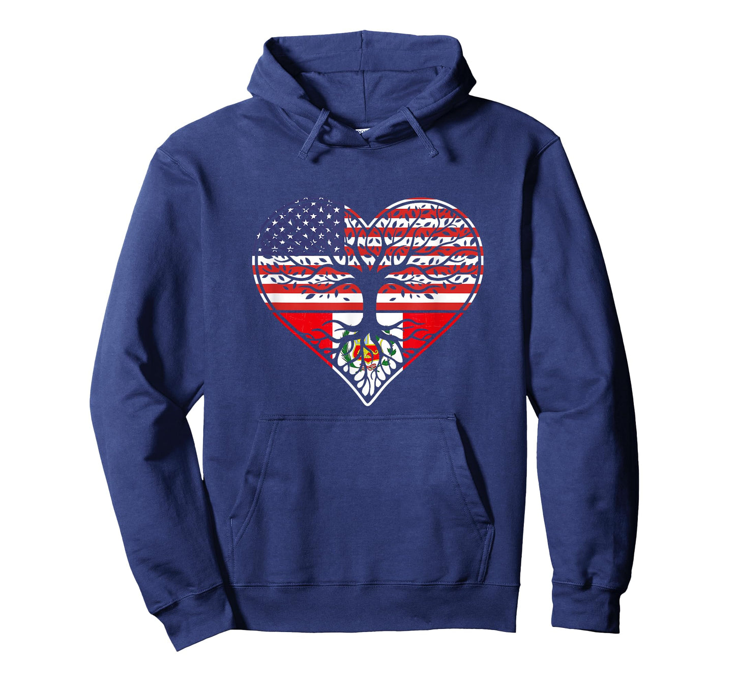 American Peruvian Roots Patriotic T-Shirt