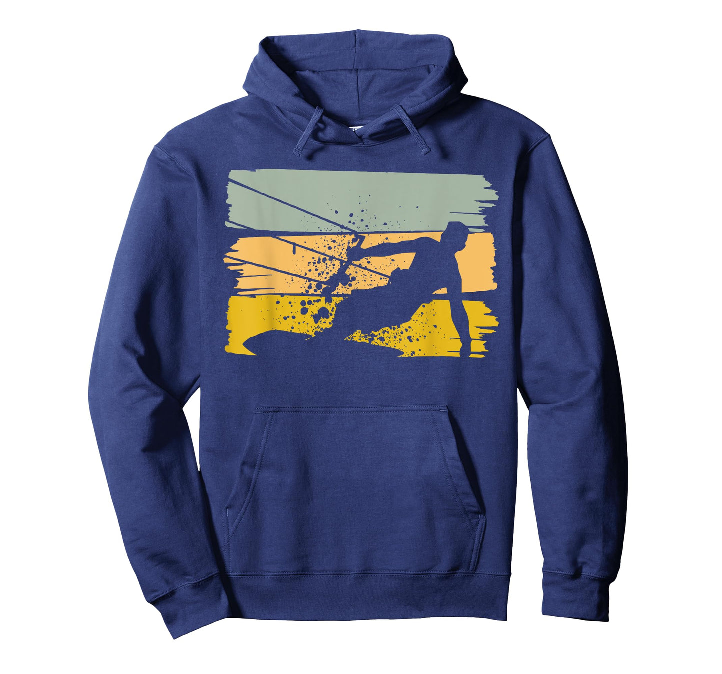 Vintage Kite Surfing, Kiteboarding, Kiter, Water Sports Fun T-Shirt